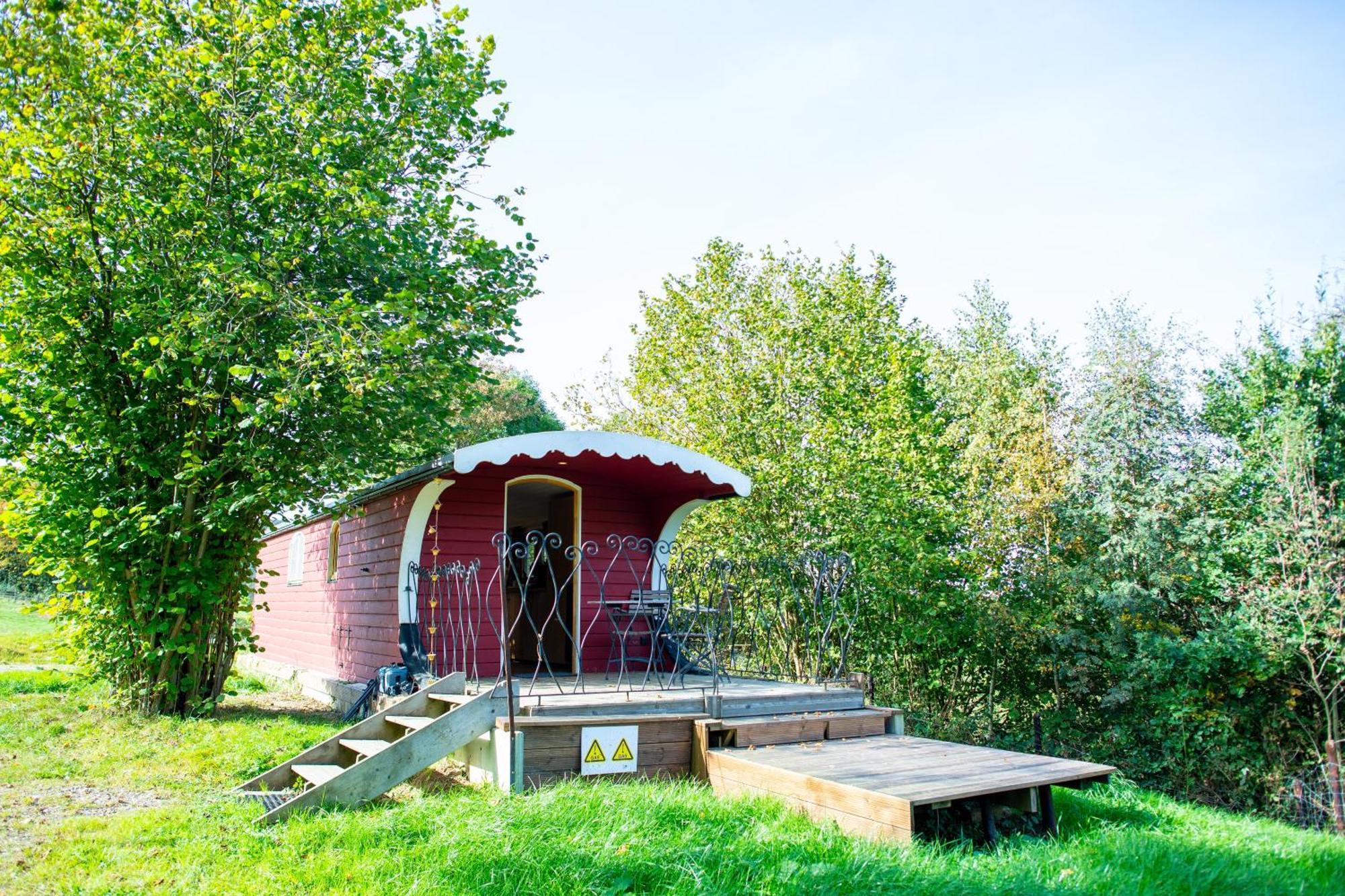 La Tiny House De La Bergerie Villa Lierneux Kültér fotó