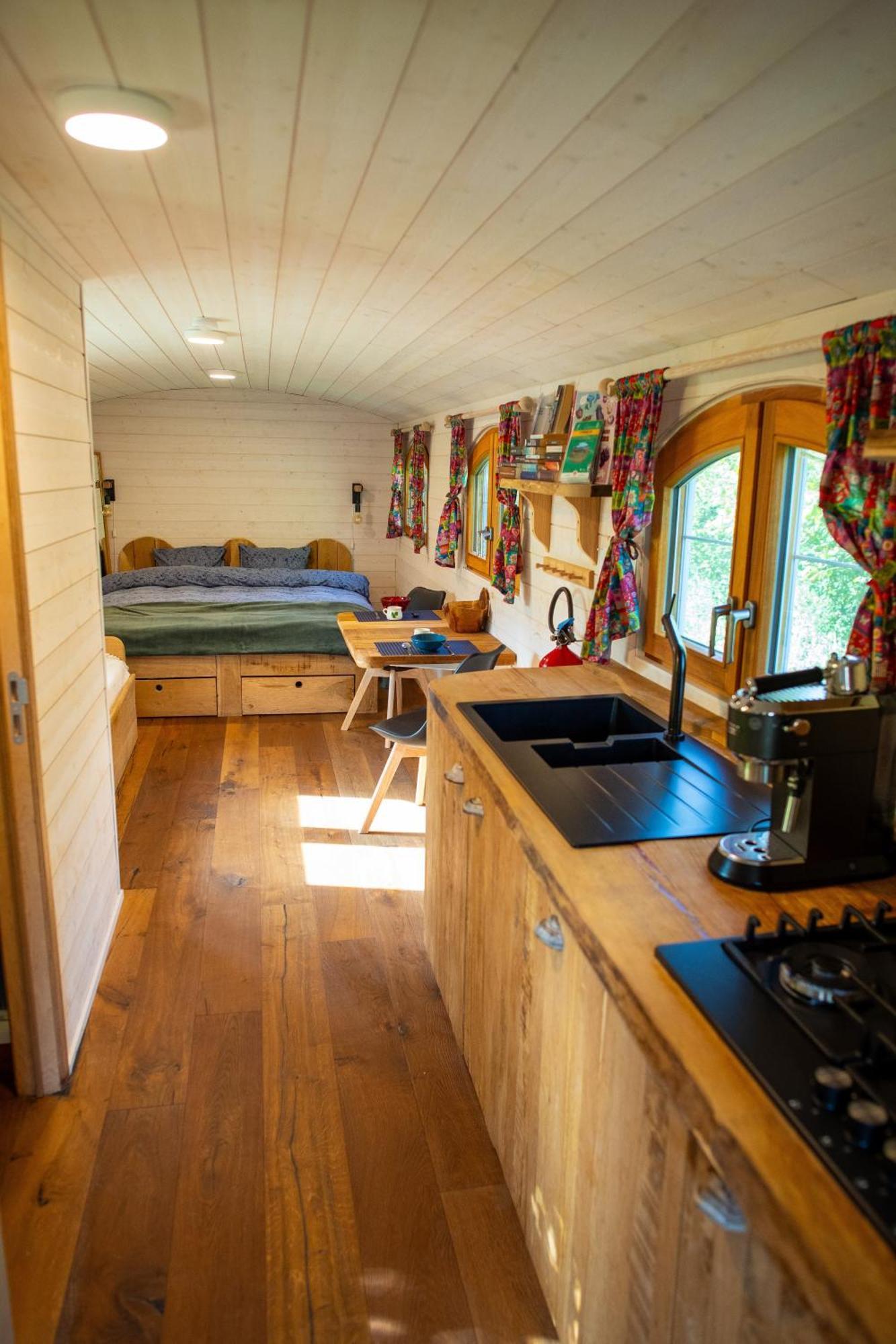 La Tiny House De La Bergerie Villa Lierneux Kültér fotó